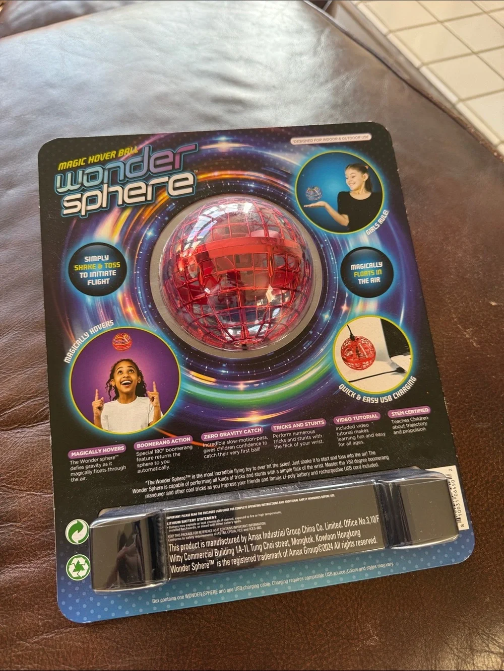 Wonder Sphere Magic Hover Ball: Toys & Games NIB